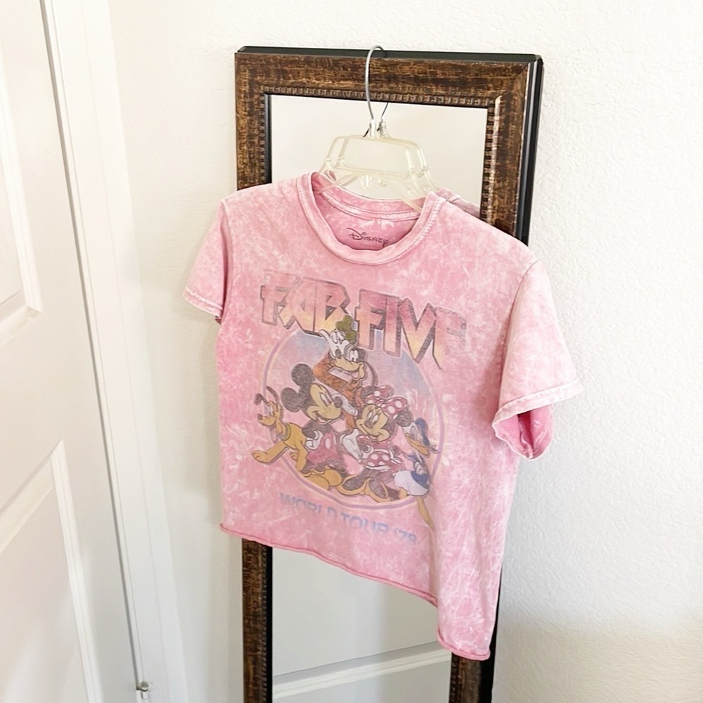 Disney Fab Five graphic print short sleeve t-shirt